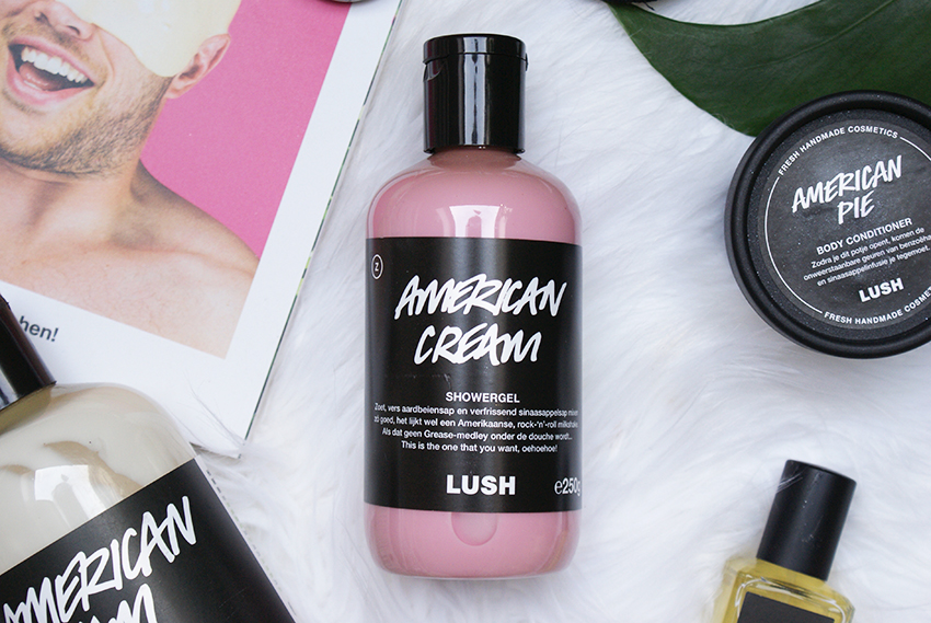 Review Lush American Cream shower gel Oh My