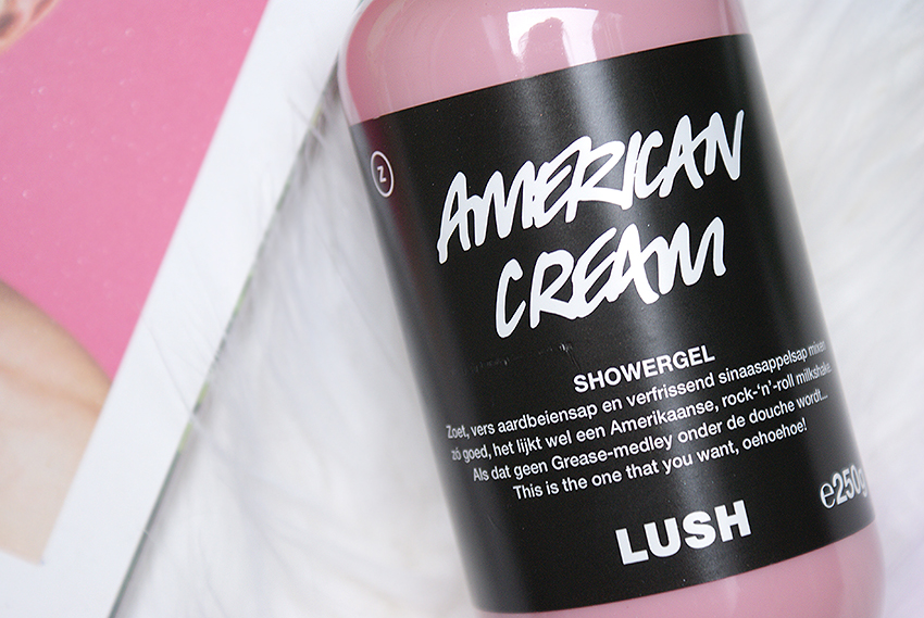 Review Lush American Cream shower gel Oh My