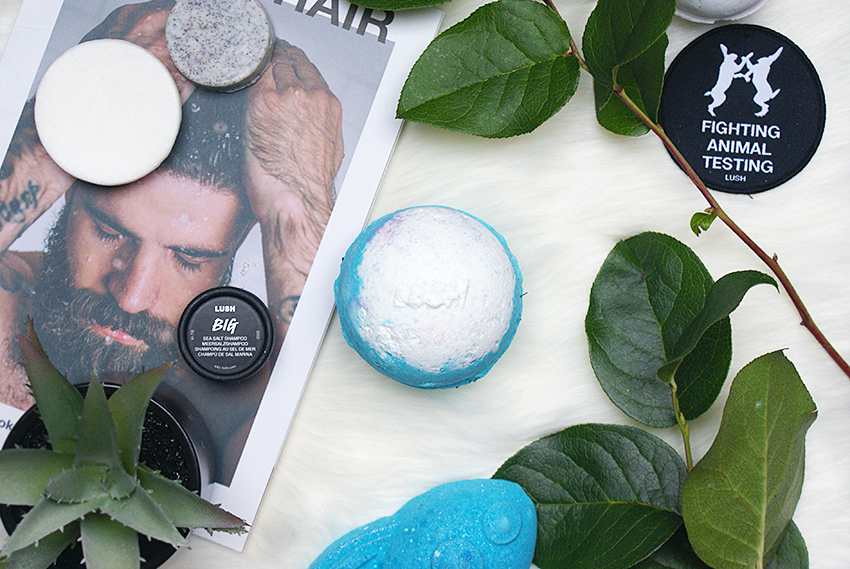 Review Lush Big Blue Bath Bomb Oh My