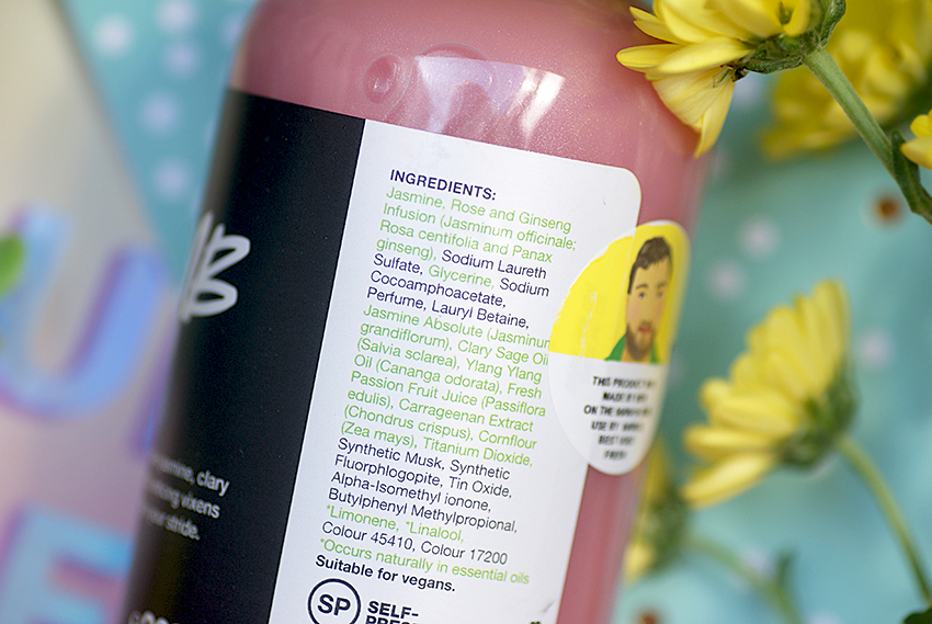 Review Lush Sex Bomb Shower Gel Oh My