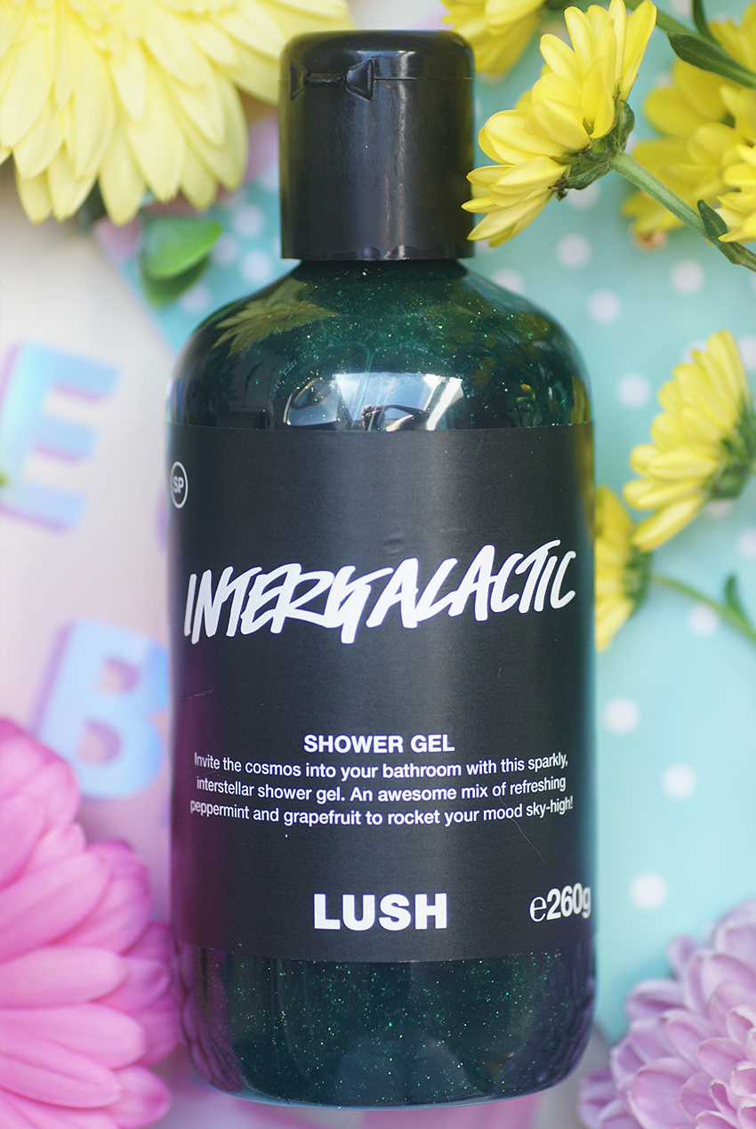 Review Lush Intergalactic Shower Gel Oh My
