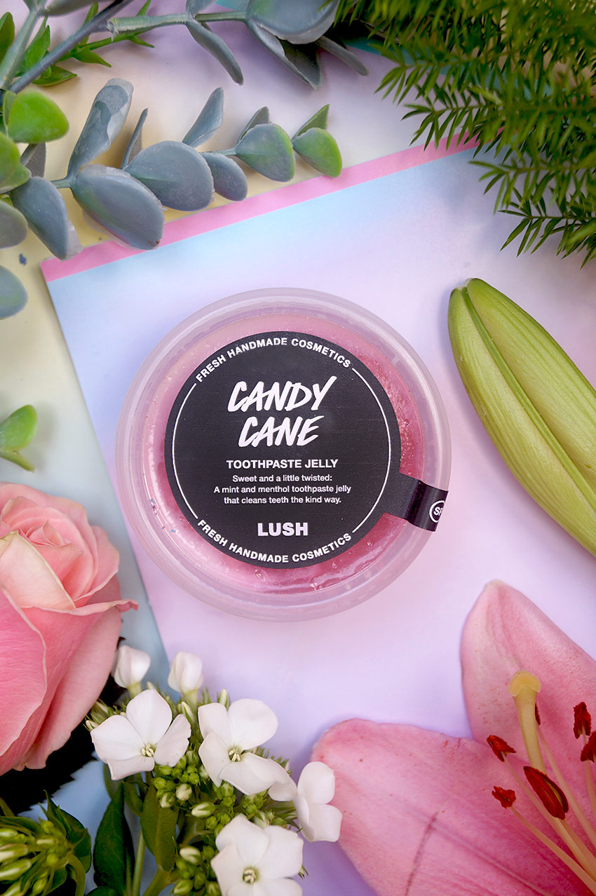 Review Lush Candy Cane Toothpaste Jelly Oh My