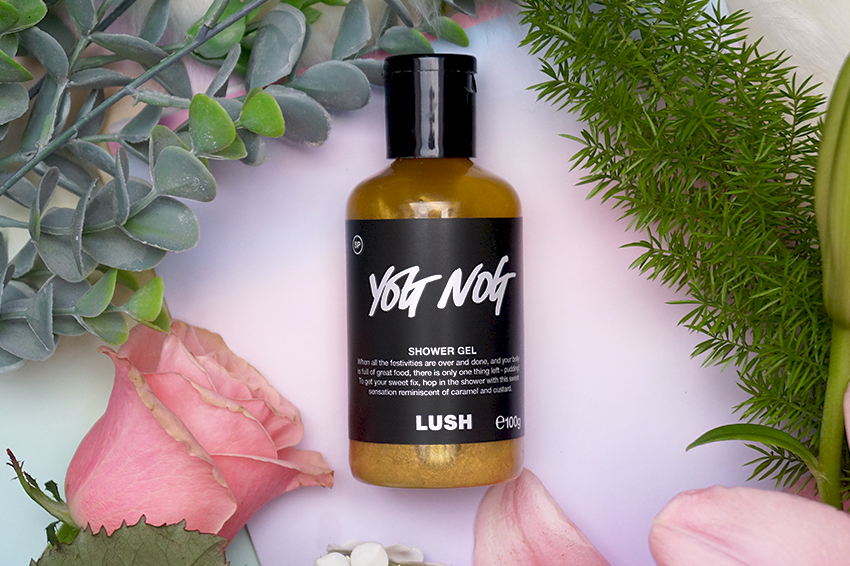 Review Lush Yog Nog Shower Gel Oh My