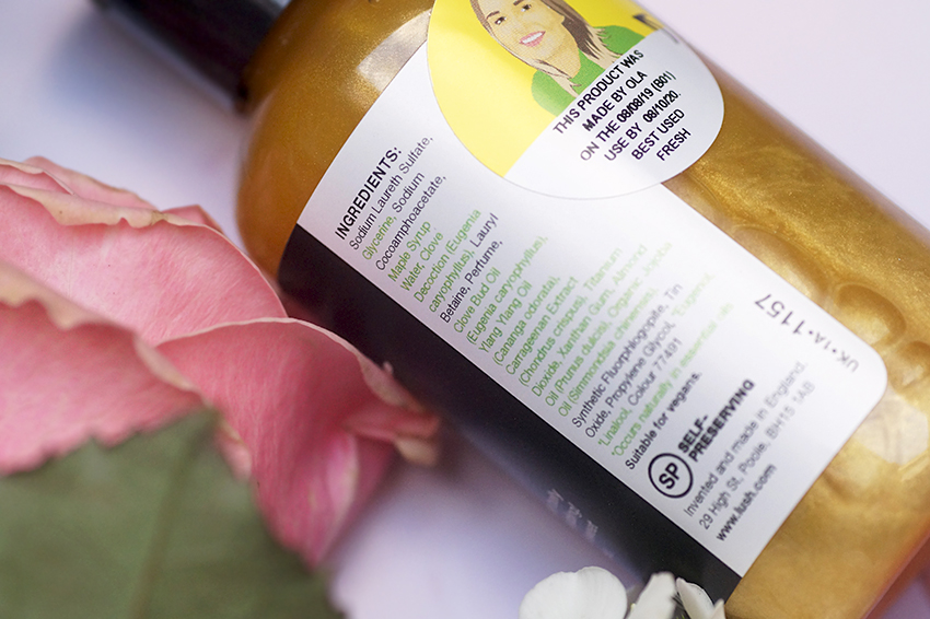 Review Lush Yog Nog Shower Gel Oh My