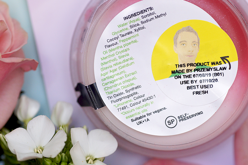 Review Lush Candy Cane Toothpaste Jelly Oh My