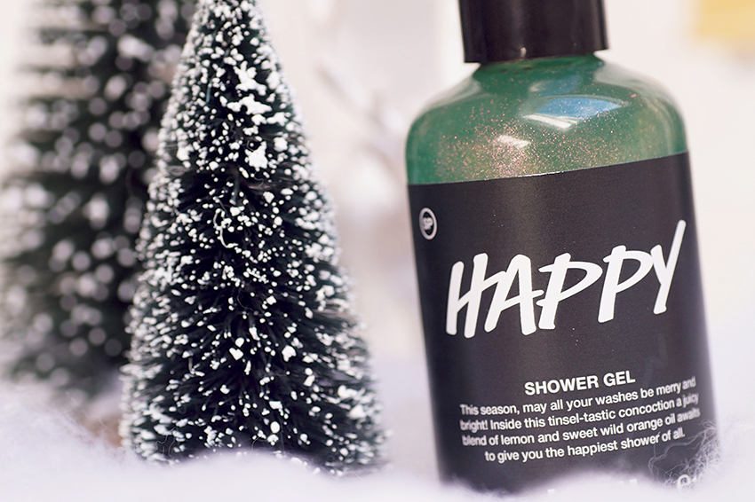 Review Lush Happy Shower Gel Oh My