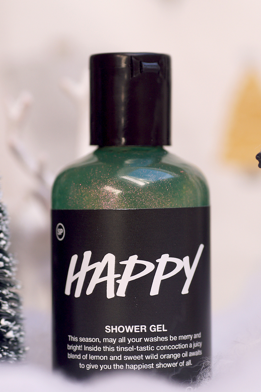 Review Lush Happy Shower Gel Oh My