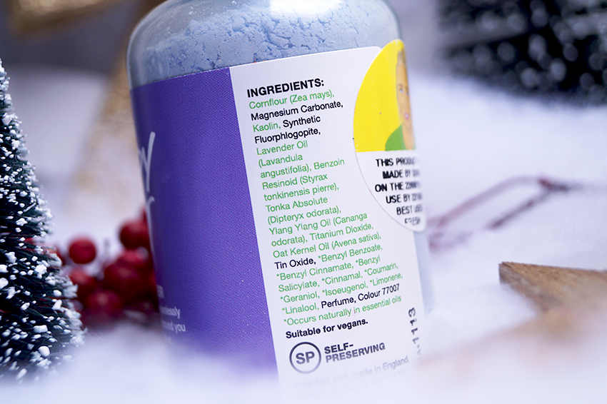 Review Lush Sleepy Dust Dusting Powder Oh My